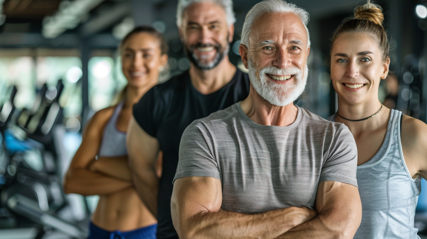 Spokojeň klienti po tréninku